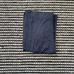 🌿Horny Toad Women's Blue Heathered Pull On Stretch A-Line Skirt L